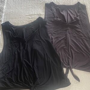 GAP Black and Dark Gray Women's Tops
